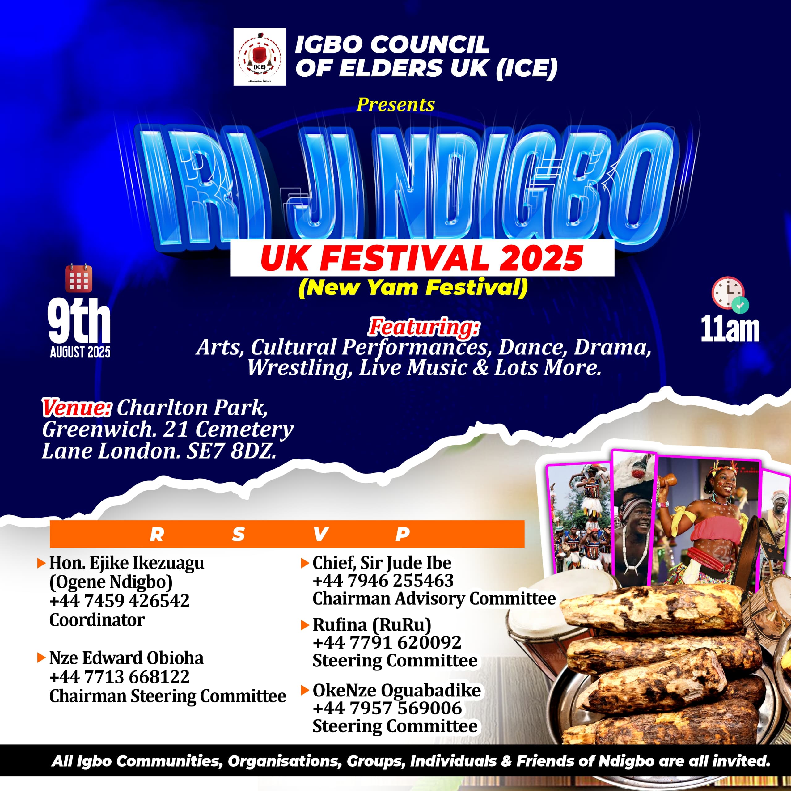 Celebrating The Iri Ji Ndigbo UK Festival 2025.